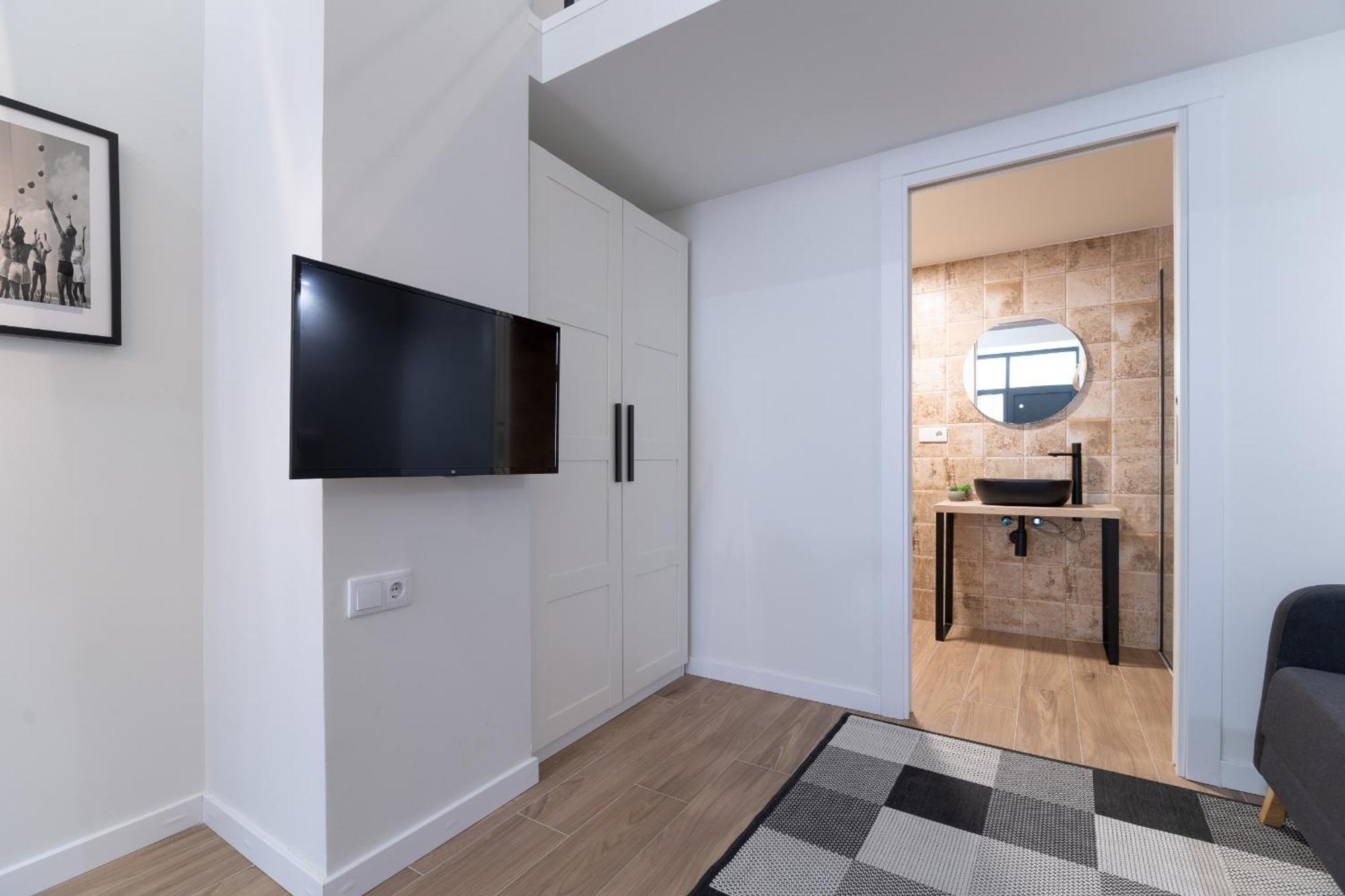 Cr - Loft - Moderno Y Coqueto Estudio Duplex Cerca De Avenida Francia Y Ciencias Apartment Valencia