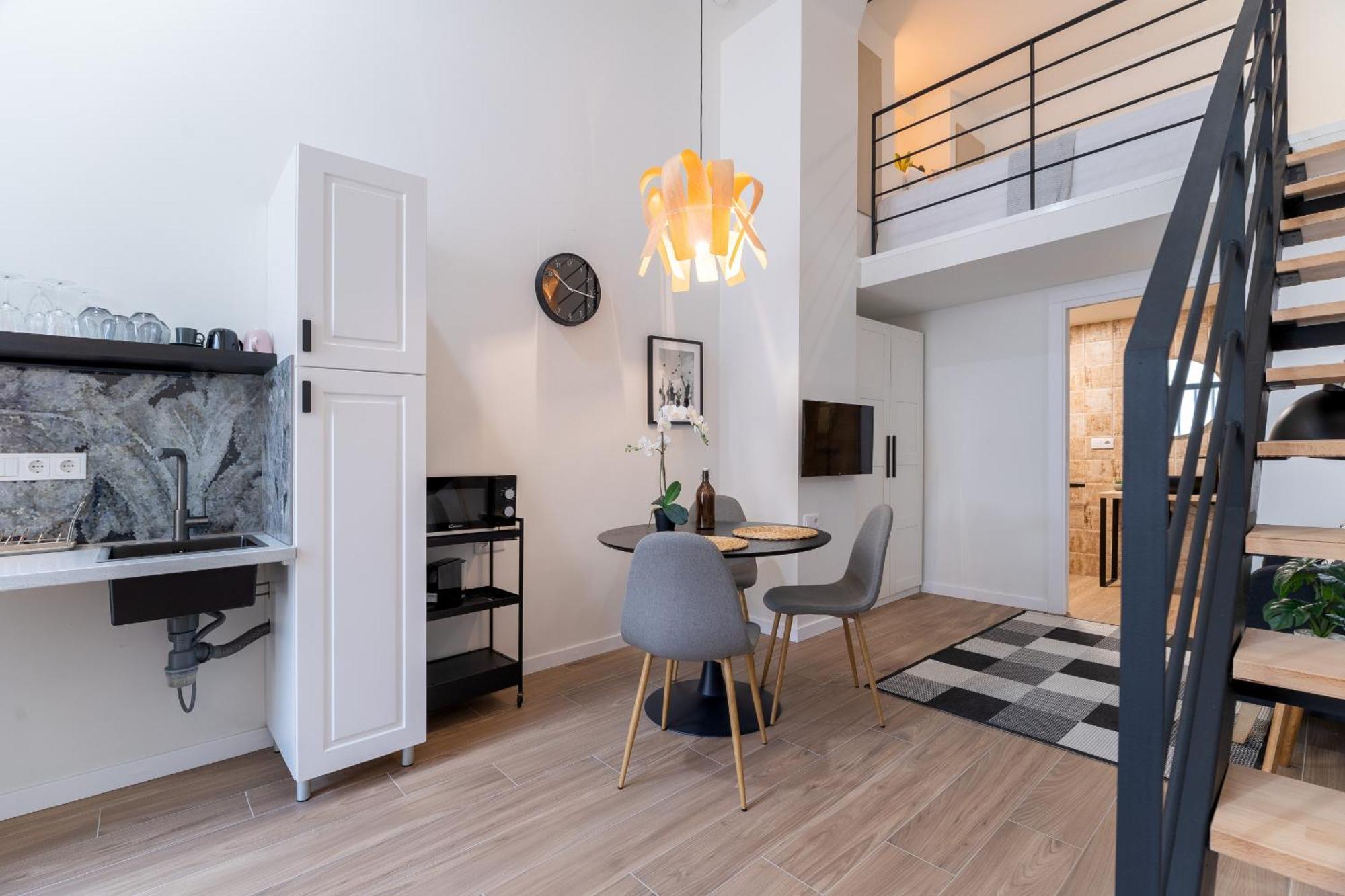 Cr - Loft - Moderno Y Coqueto Estudio Duplex Cerca De Avenida Francia Y Ciencias Apartment Valencia